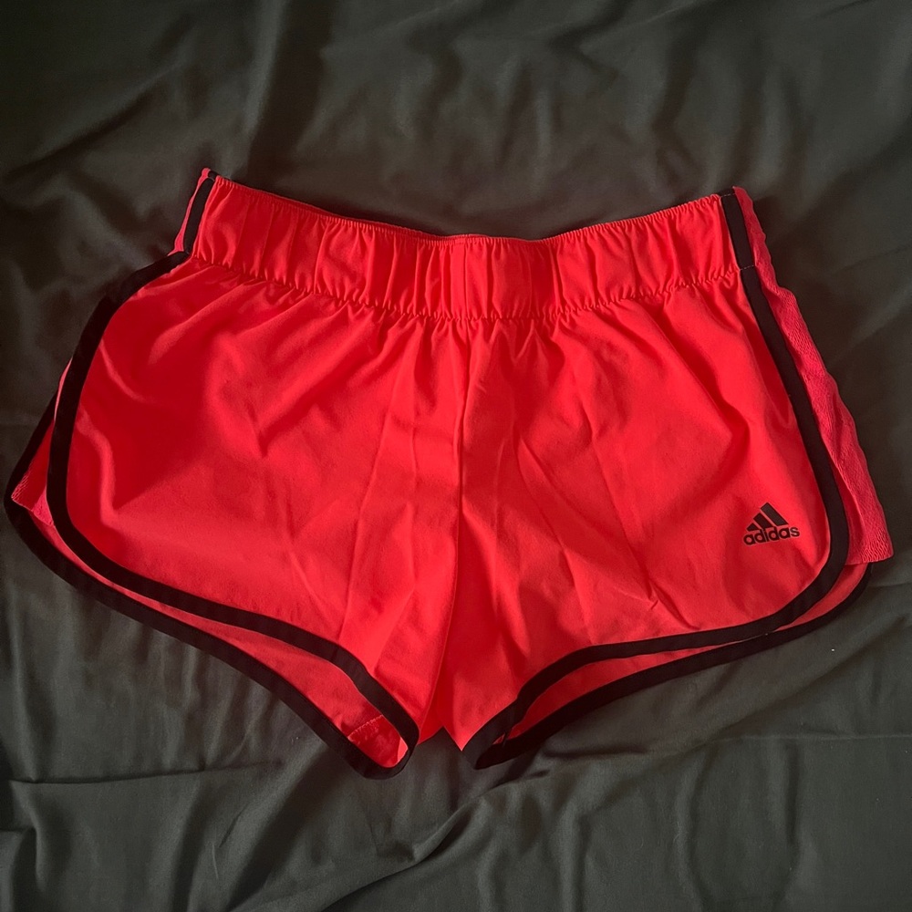 Adidas Women's Bright Coral Running Shorts